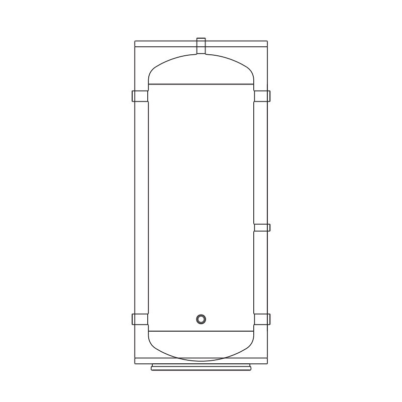 Videira Easydan IN200 200L Tank Domestic Hot Water DHW