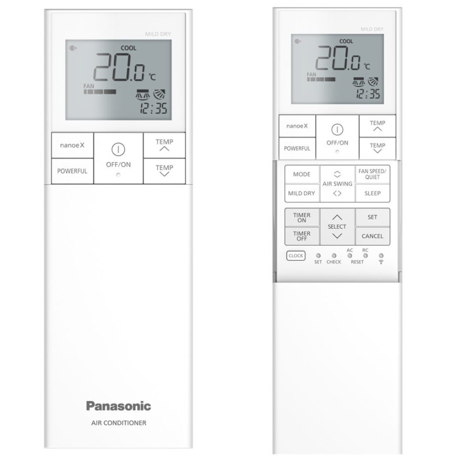 Wall AC Panasonic KIT-XZ20-CKE-H Etherea Nanoe X Silver WiFi