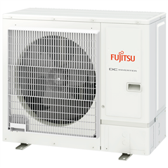 Fujitsu AUXG36KRLB + AOYG36KQTA Cassette Flux Circulaire Blanc Série Eco Triphasé