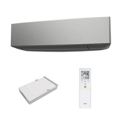 Fujitsu ASYG14KETF-B Silver Beauty Design WiFi Series 