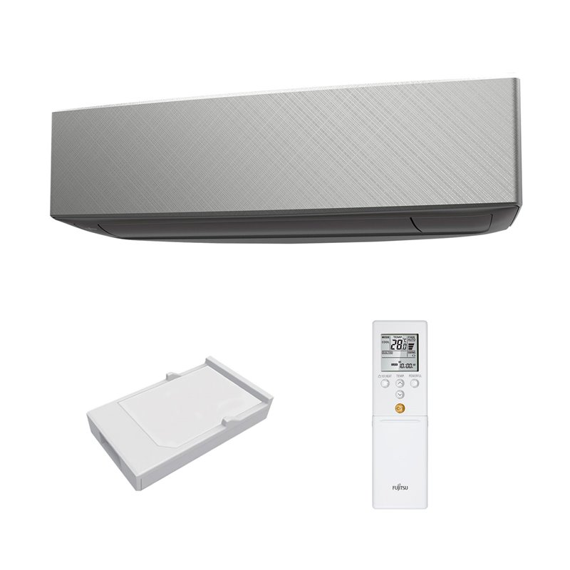 Fujitsu ASYG07KETF-B Silver Beauty Design WiFi Series 