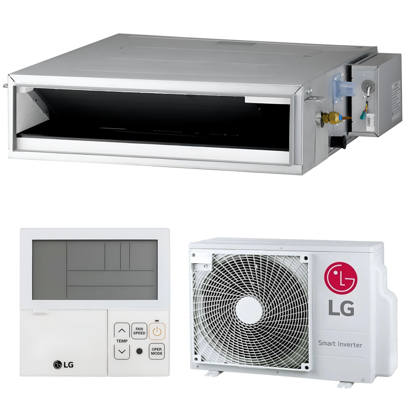 LG CL09F.N50 + UUA1.UL0 Ducted Low Static Pressure