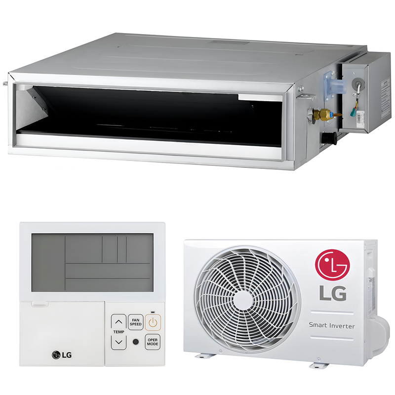 LG CL18F.N60 + UUA1.UL0 Gainable Basse Pression Compact