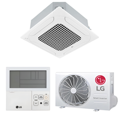 LG CT09F.NR0 + UUA1.UL0 4-Way Cassette Standard