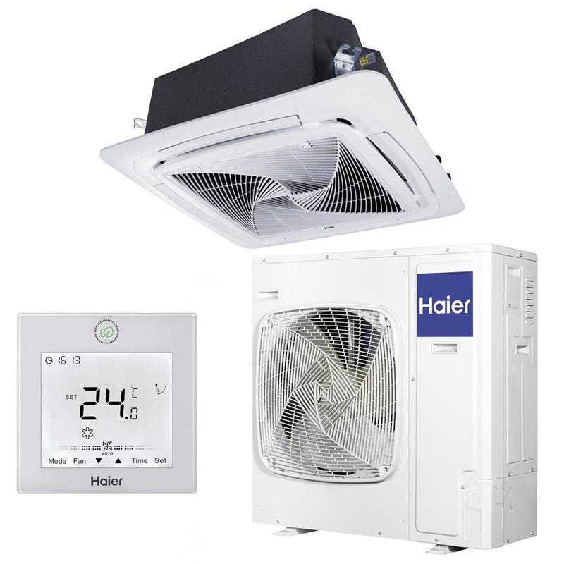 Haier ABH105H1ERG + 1U105S2SS1FB Cassette Round Way Triphasé