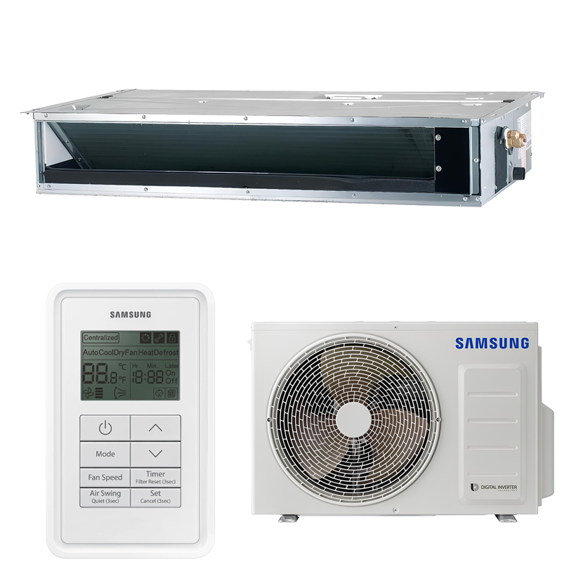 Samsung AC026BNLDKG + AC026RXADKG Slim Ducted