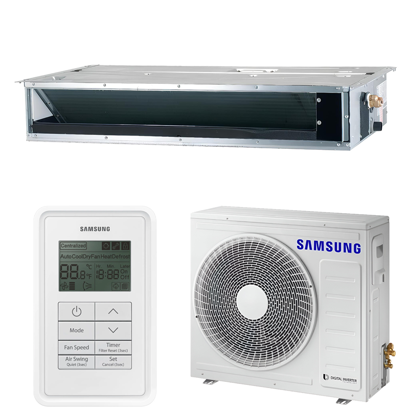 Samsung AC071BNLDKG + AC071RXADKG Ducted Slim