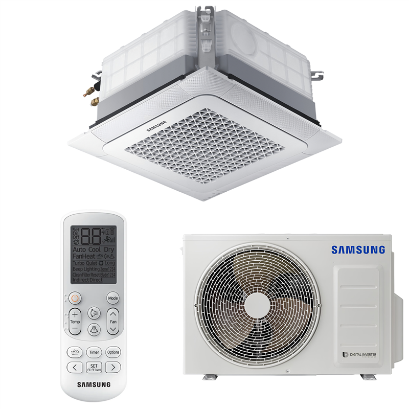 Samsung AC026RNNDKG + AC026RXADKG WindFree Cassette 600x600