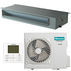 Hisense AUD71UX4RDH4 + AUW71U4RF4 Ducted 1-phase