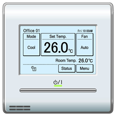 Fujitsu AUXG18KRLB + AOEG18KBTB Cassette Flux Circulaire Blanc Standard