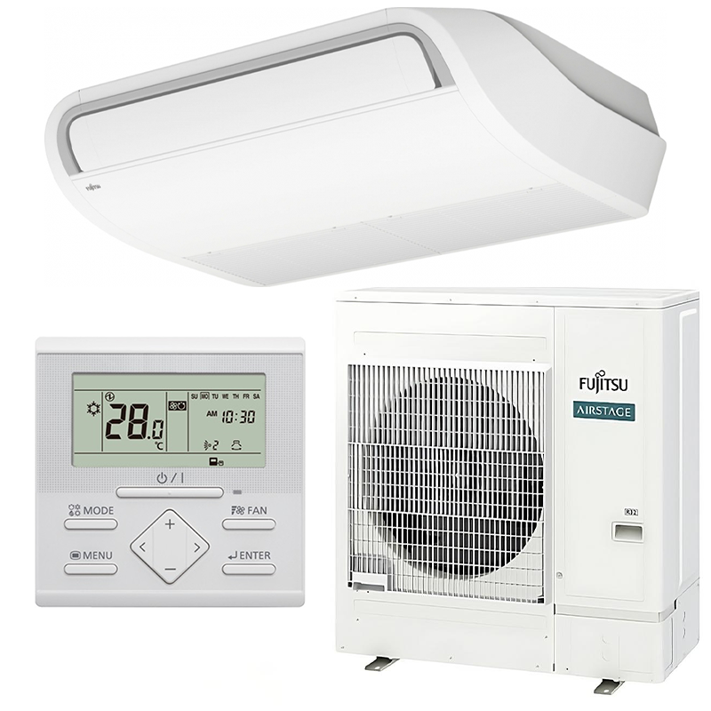 Fujitsu ABEG45KRTA + AOEG45KATA Plafonnier Ceiling Eco Series