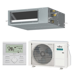 Fujitsu ARXH12KMTAP + AOEG12KBTB Ducted High Efficiency Comfort
