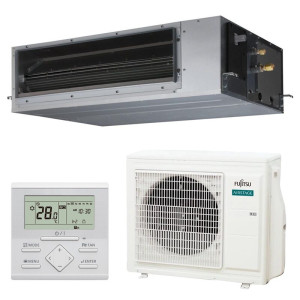 Fujitsu ARXG18KHTAP + AOEG18KBTB Gainable Moyenne Pression Compact Airstage