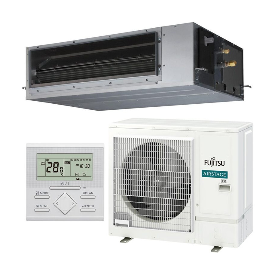 Fujitsu ARXG30KHTAP + AOEG30KBTB Ducted Compact Standard