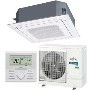 Fujitsu AUXG36KRLB + AOEG36KATA Cassette Flux Circulaire Série Eco Airstage