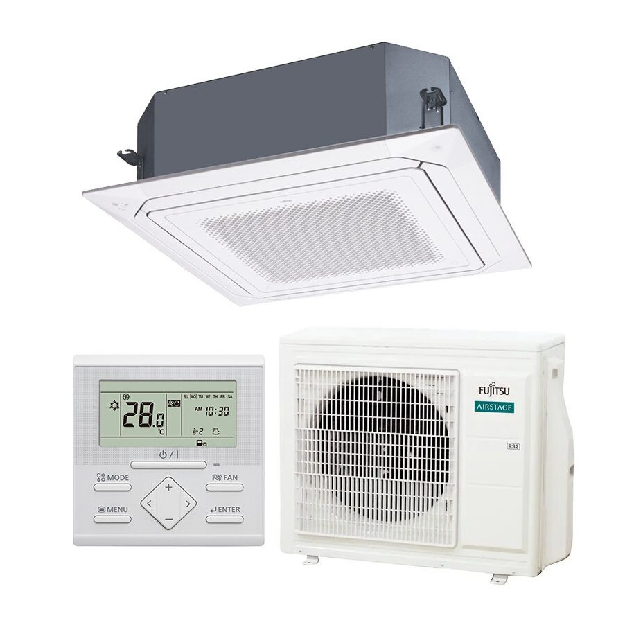 Fujitsu AUXG18KRLB + AOEG18KATA Circular Flow Cassette Airstage