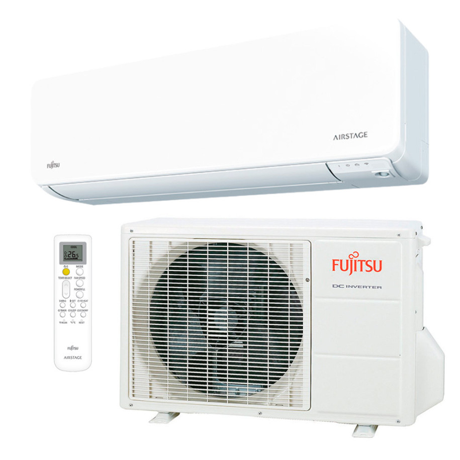 Climatiseur Mural Fujitsu Série KM ASEH09KMCG + AOEH09KMCG Wifi Airstage Mobile