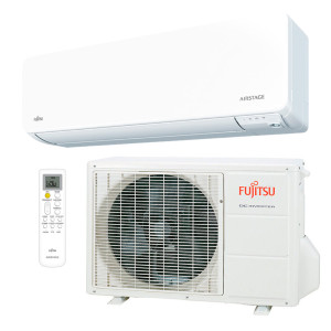 Climatiseur Mural Fujitsu Série KM ASEH14KMCG + AOEH14KMCG Wifi Airstage Mobile