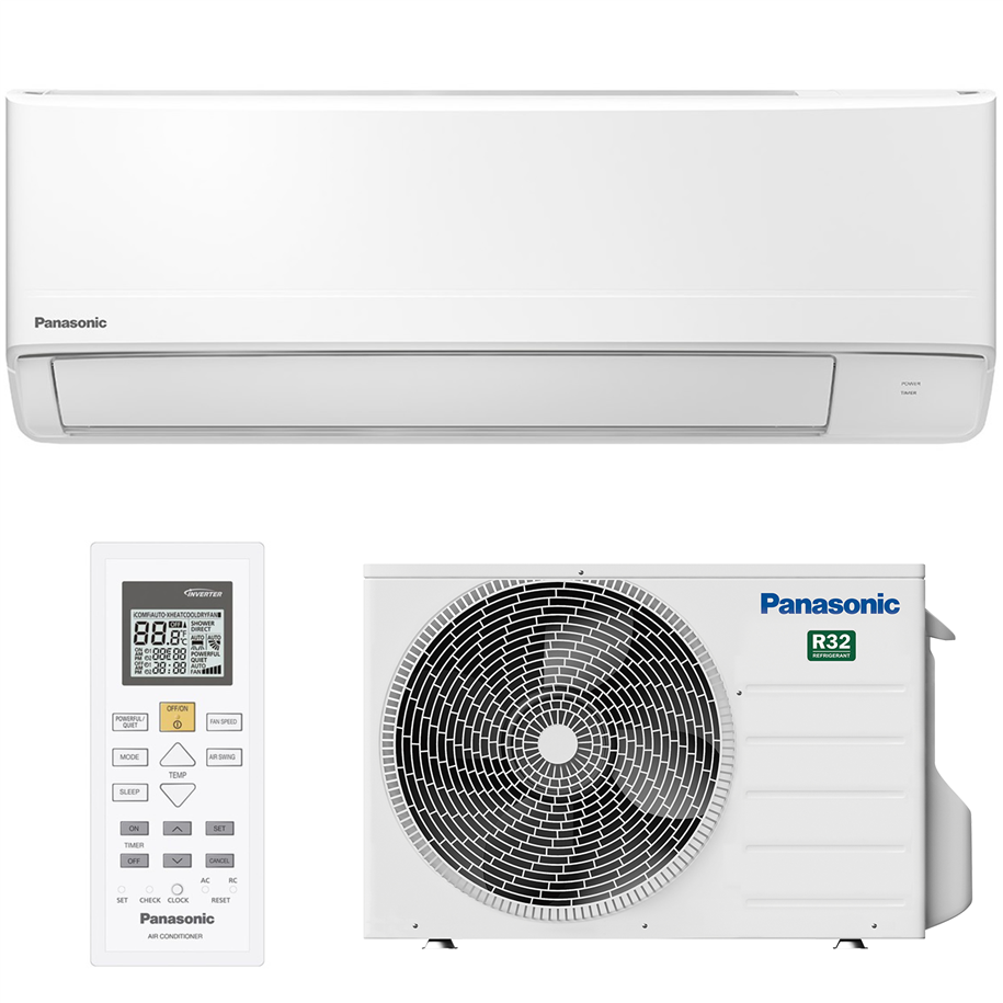 Climatiseur Mural Panasonic BZ Super Compact CS-BZ25CKE + CU-BZ25CKE Comfort Cloud Wifi