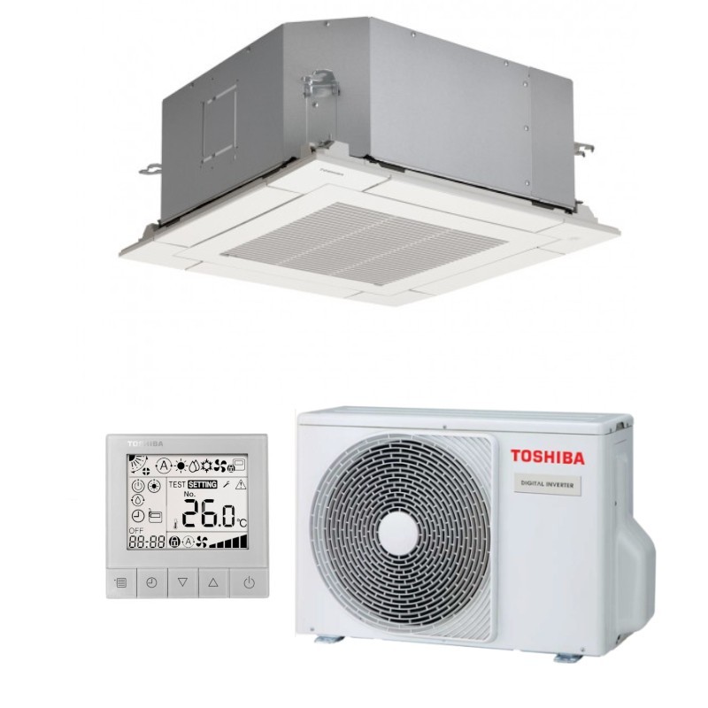 Toshiba RAV-HM301MUT-E + RAV-GM301ATP-E Cassette 600x600 Compact Digital Inverter