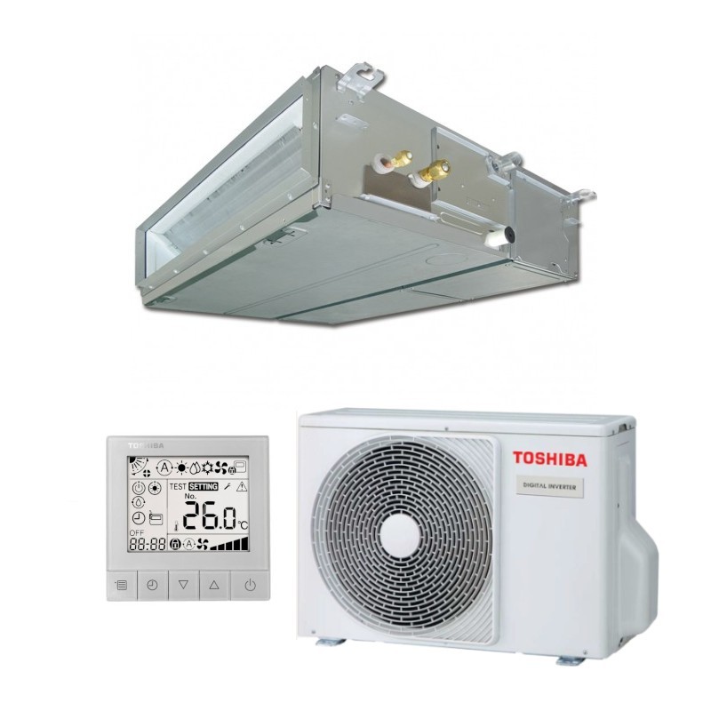 Toshiba RAV-HM801BTP-E + RAV-GM801ATP-E Ducted SPA Digital Inverter