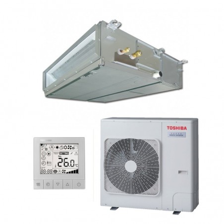 Toshiba RAV-HM1401BTP-E + RAV-GM1401AT-E Ducted SPA Digital Inverter
