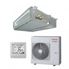 Toshiba RAV-HM1101BTP-E + RAV-GM1101AT8P-E Gainable SPA Digital Inverter Triphasé