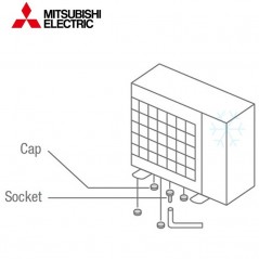 Kit de drainage Mitsubishi PAC-SG61DS-E