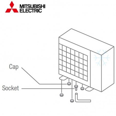 Mitsubishi PAC-SG61DS-E drain kit