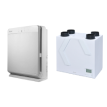 Ventilateur VMC Double Flux Purificateur d Air Déshumidificateur